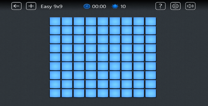 윈도우-지뢰찾기-게임하기-시작-화면