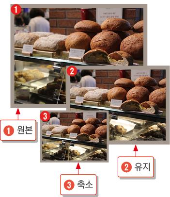 개체의 크기 변경 시 획 두께 유지하기