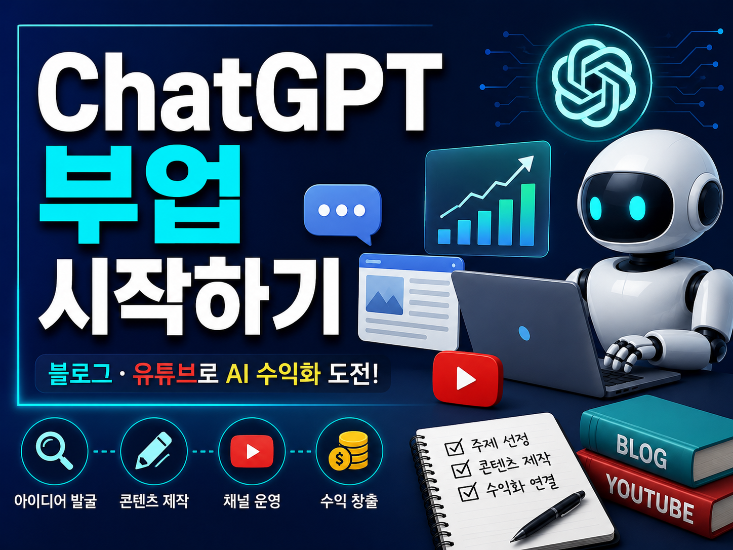 ChatGPT 부업 시작하기: AI 수익화 가이드