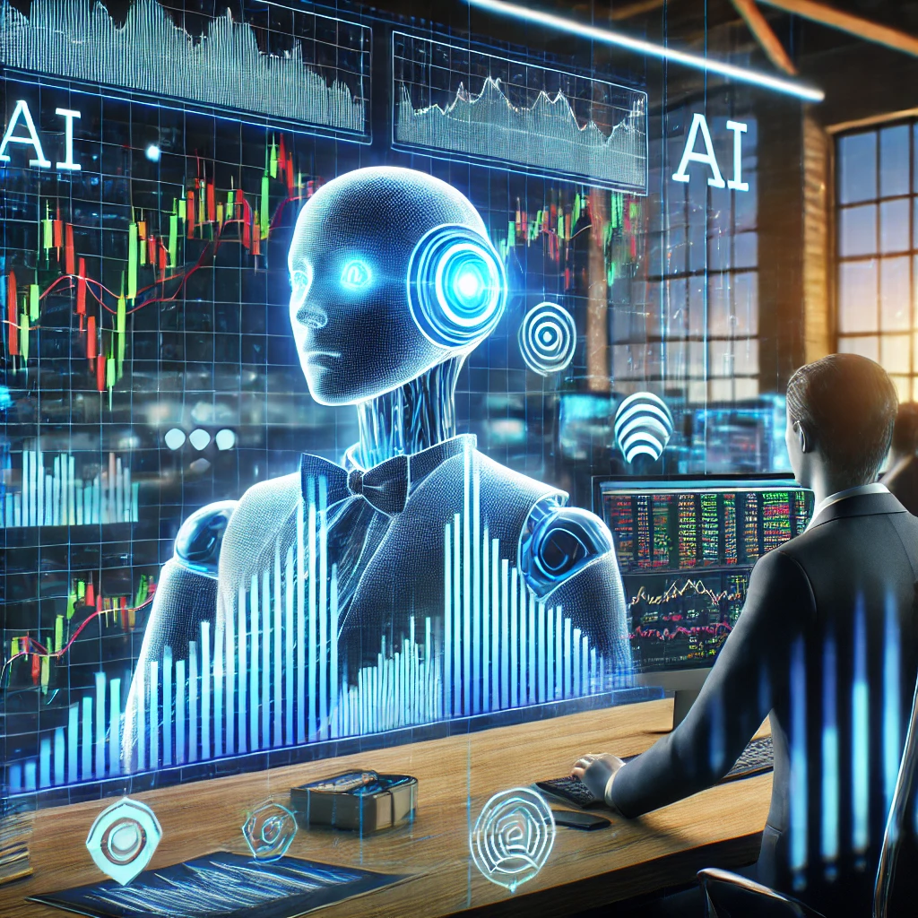 AI 주식 투자 연상 이미지