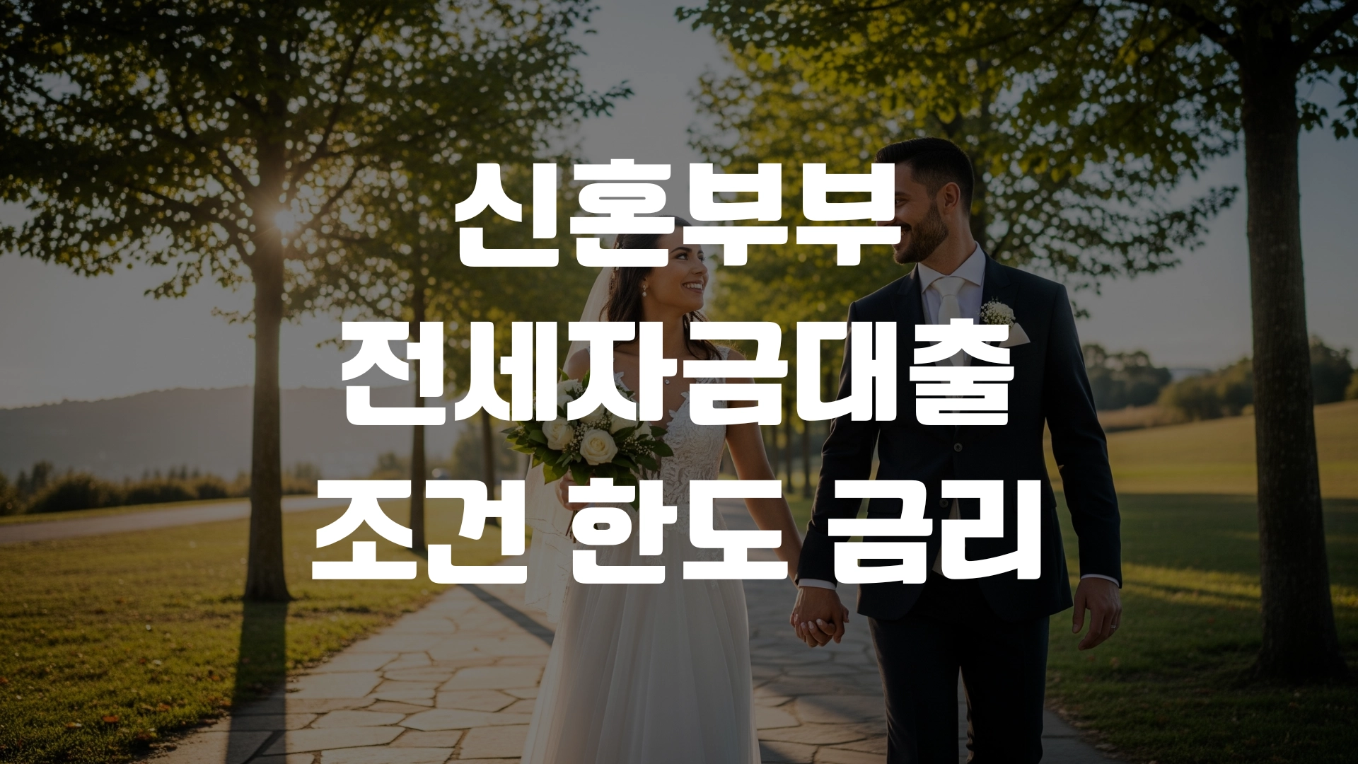 신혼부부 전세자금대출 조건 한도 금리 포스팅 섬네일
