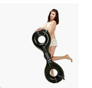 나루 레오파이2 튜브 성인 8자 어깨 암튜브 에어펌프 증정&#44; 블랙&#44; 1개