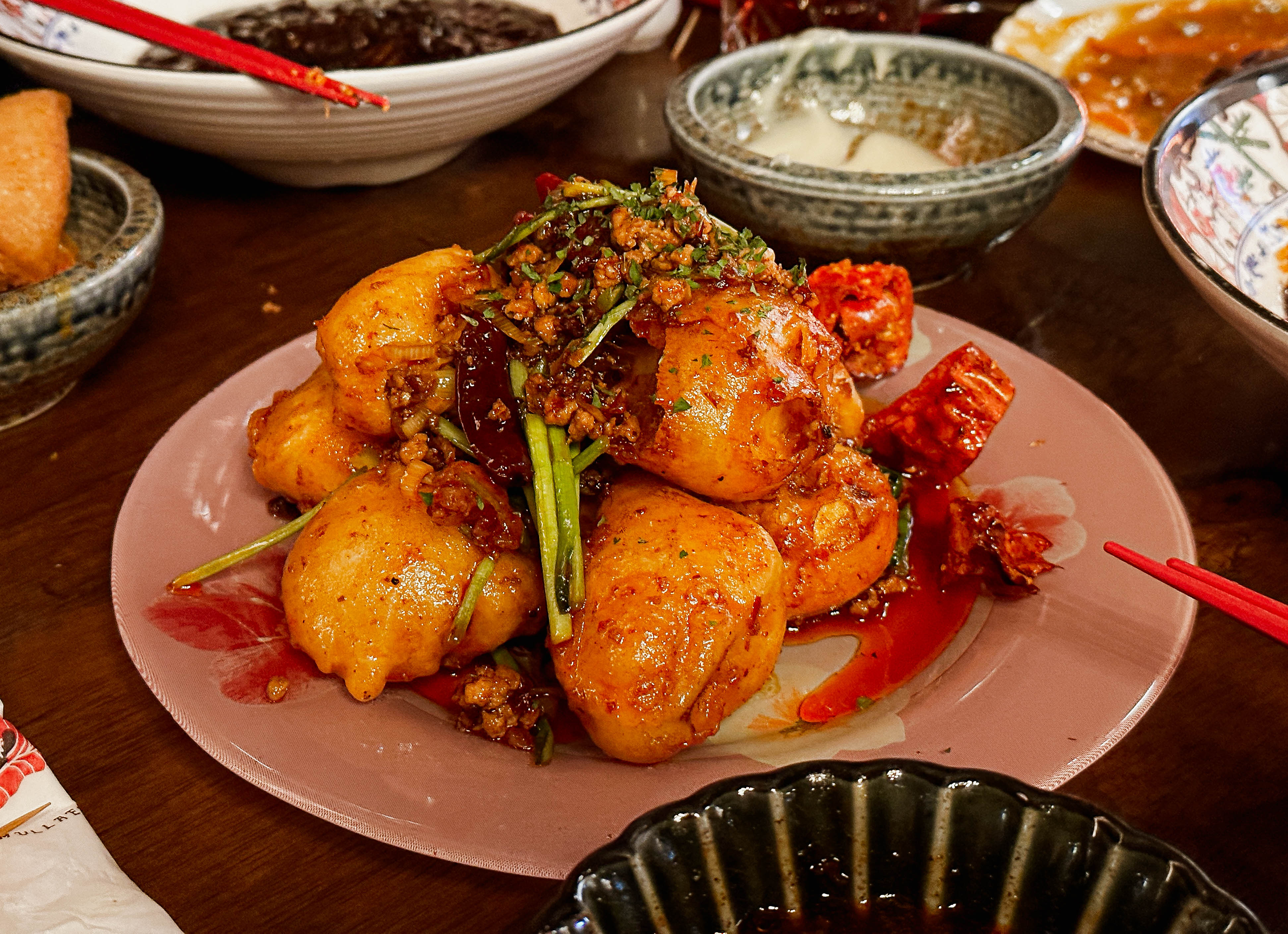 귀비주옥 가지튀김