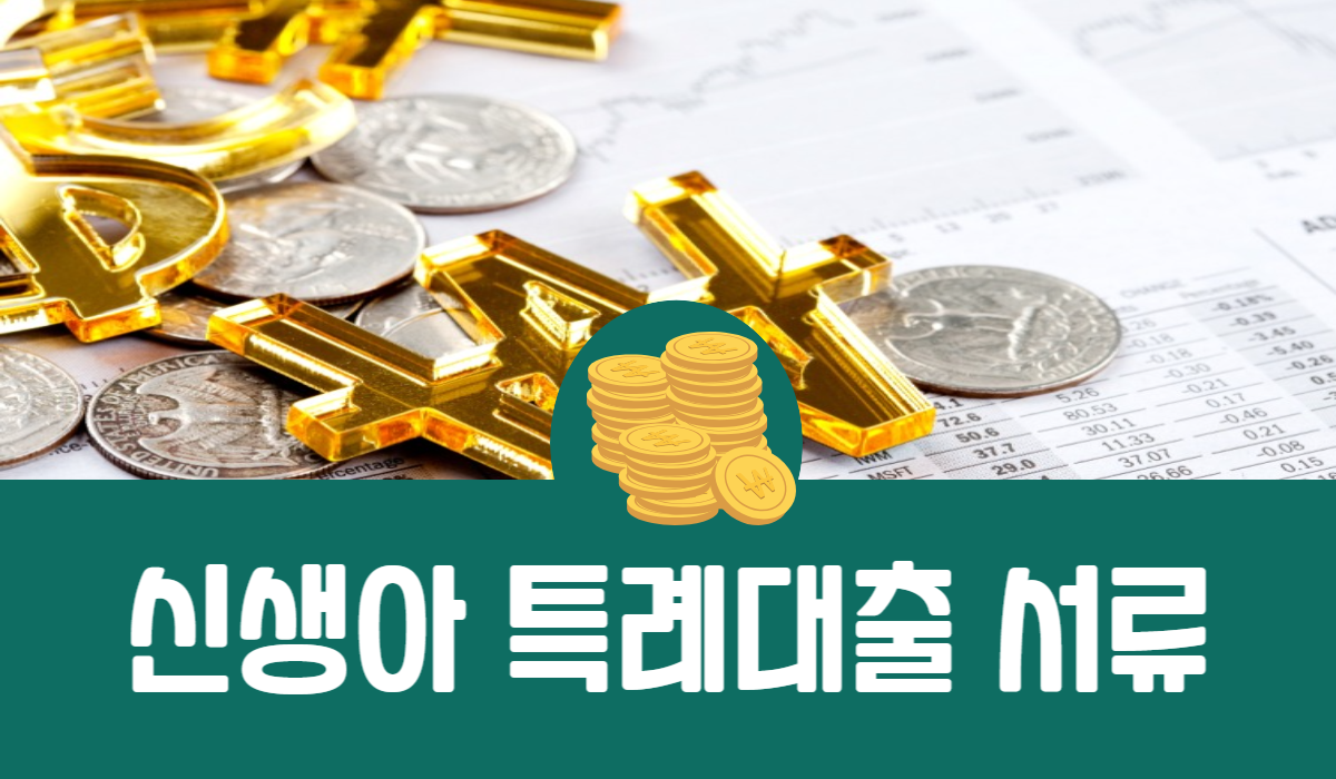 신생아 특례대출 서류