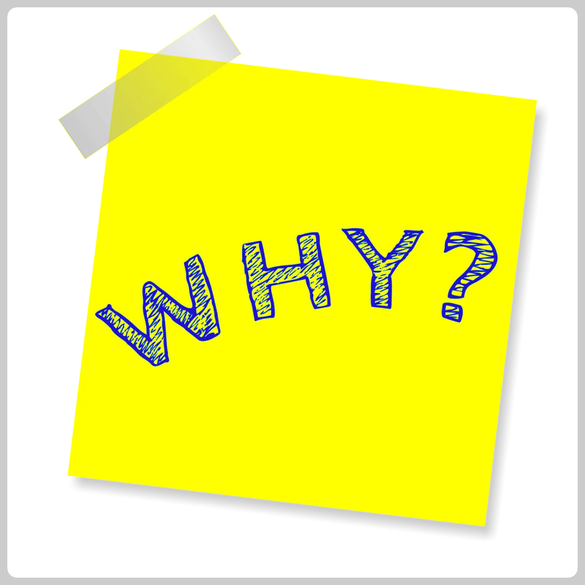 WHY-노란 포스트잇