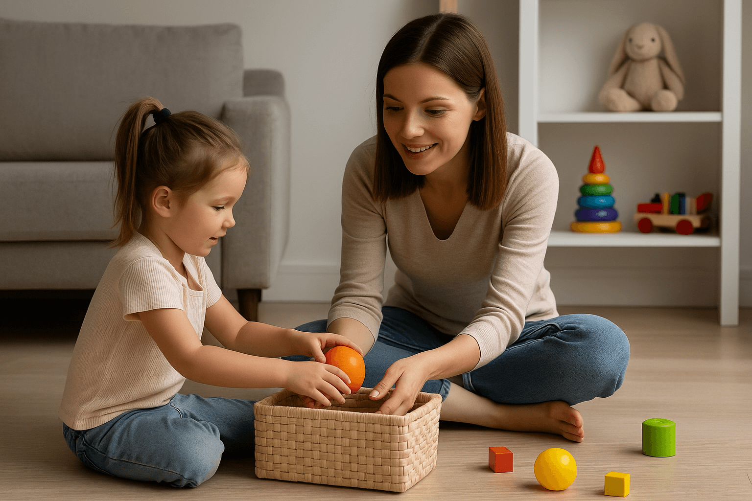 아이와 함께하는 장난감 정리 교육으로 독립심 키우기