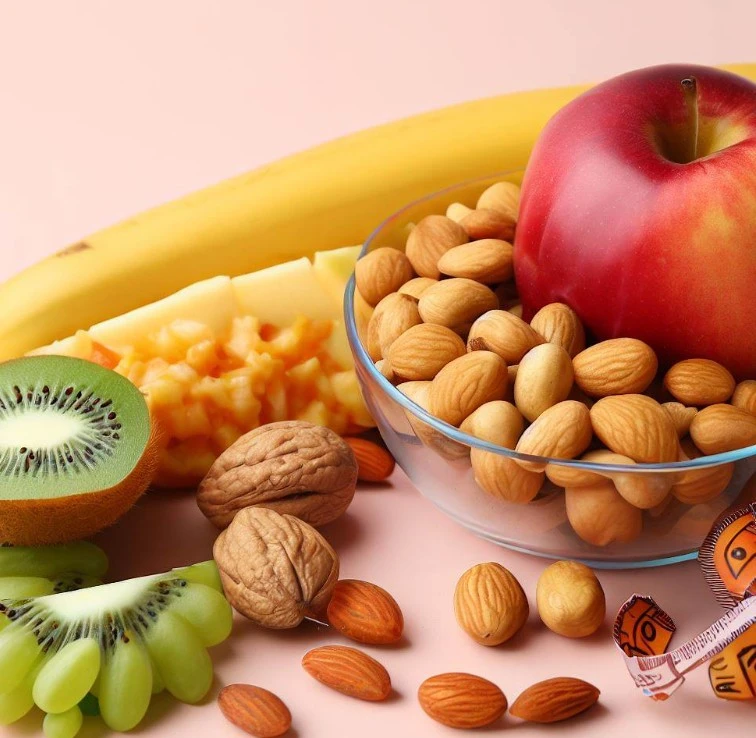 간식은 과일이나 견과류로 대체하기