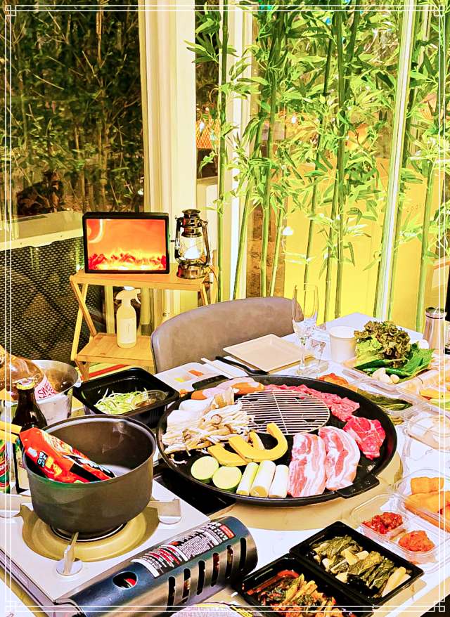 부산 영도 맛집 오션뷰 프라이빗 글램핑 캠핑 바베큐 와인바