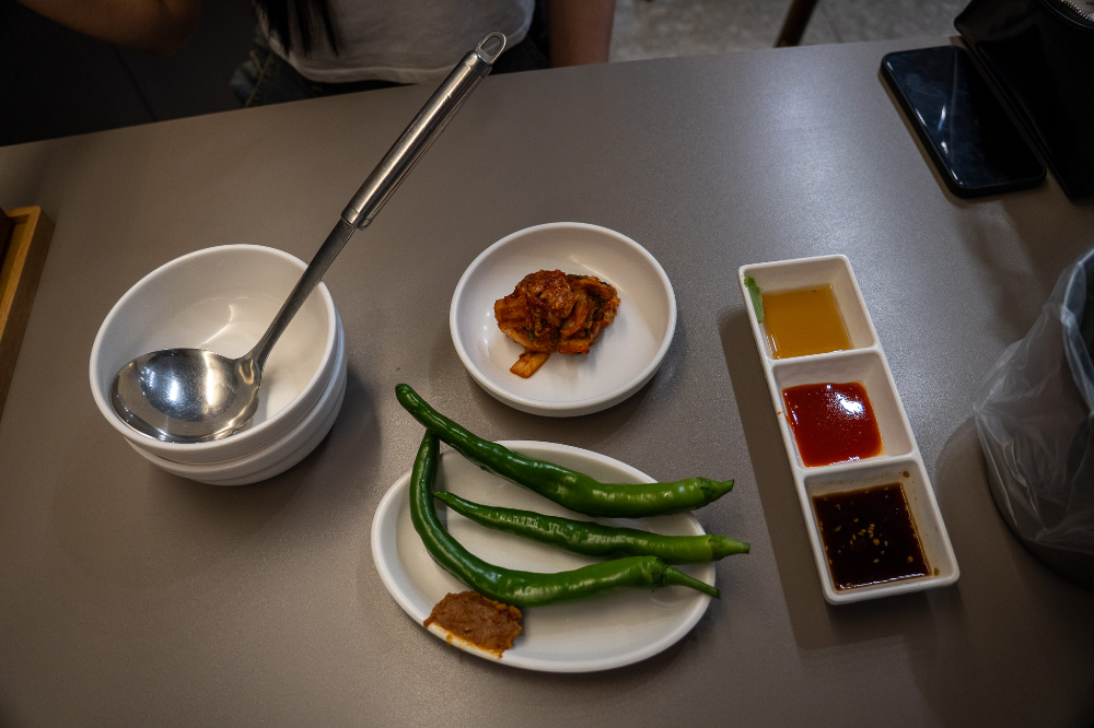 조조칼국수-기본반찬