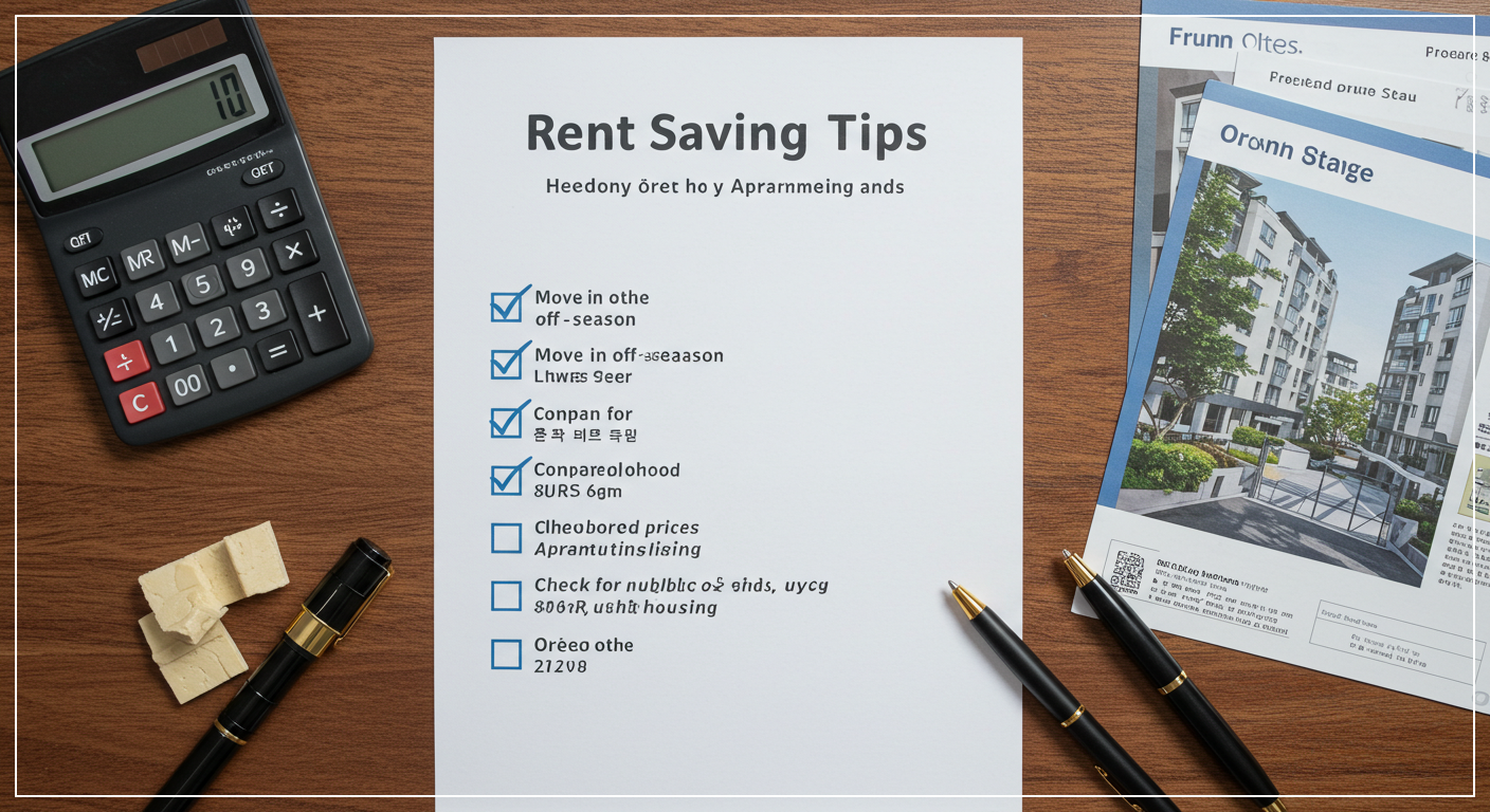 월세_줄이기_위한_체크리스트_작성