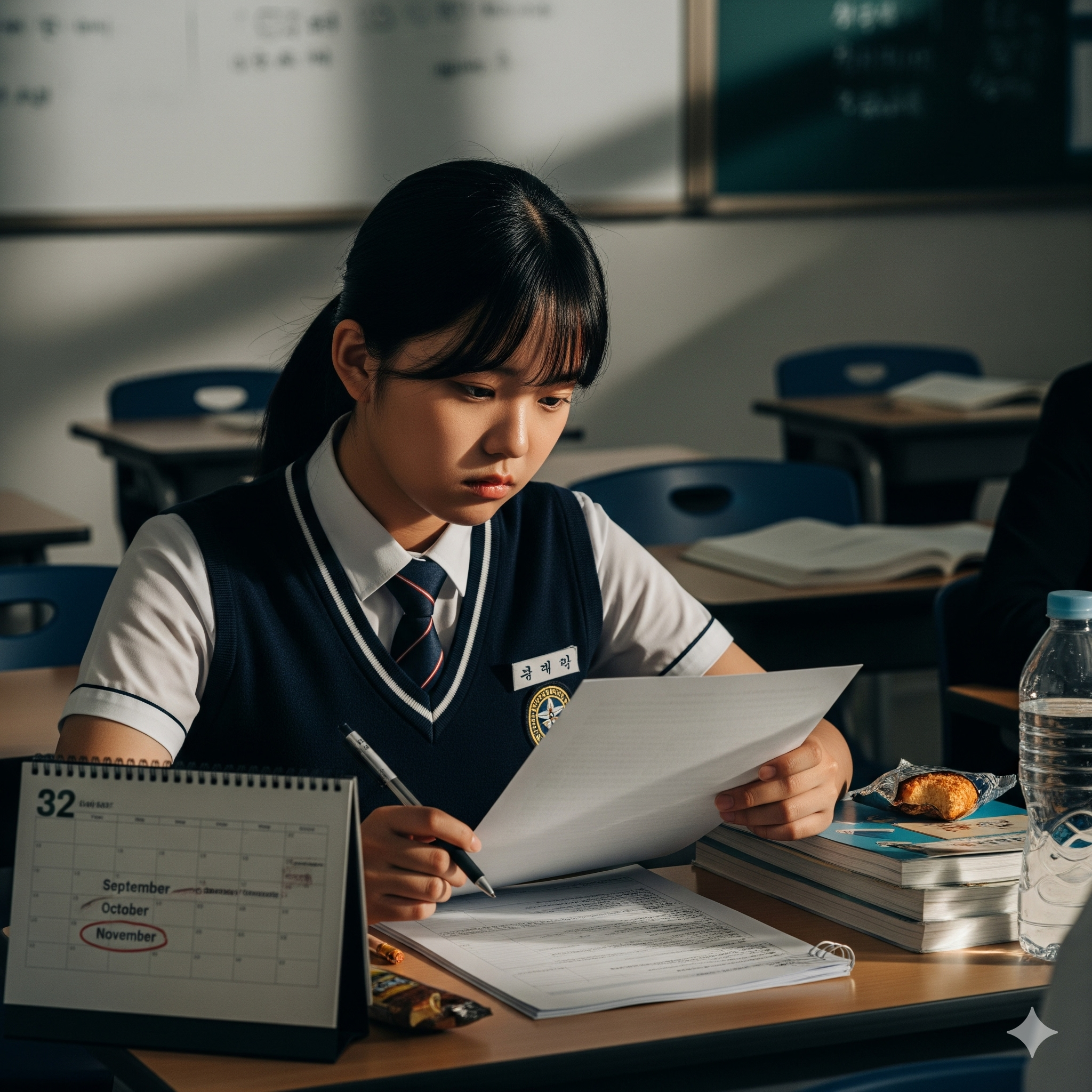 고3 2학기 출결 내신 반영여부