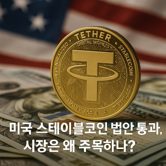 미국 스테이블코인 법안 통과, 시장은 왜 주목하나?