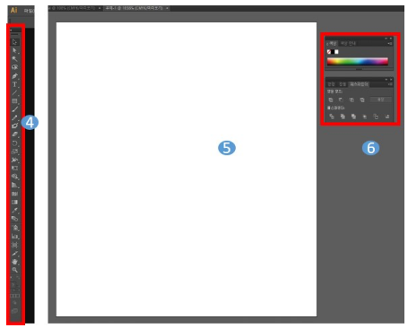AI일러스트란 프로그램 혼자배우기 사용하는방법 단축키