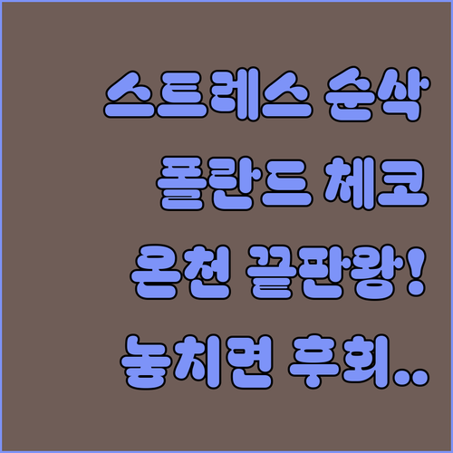 일상의 스트레스가 녹아내리는 폴란드 ..