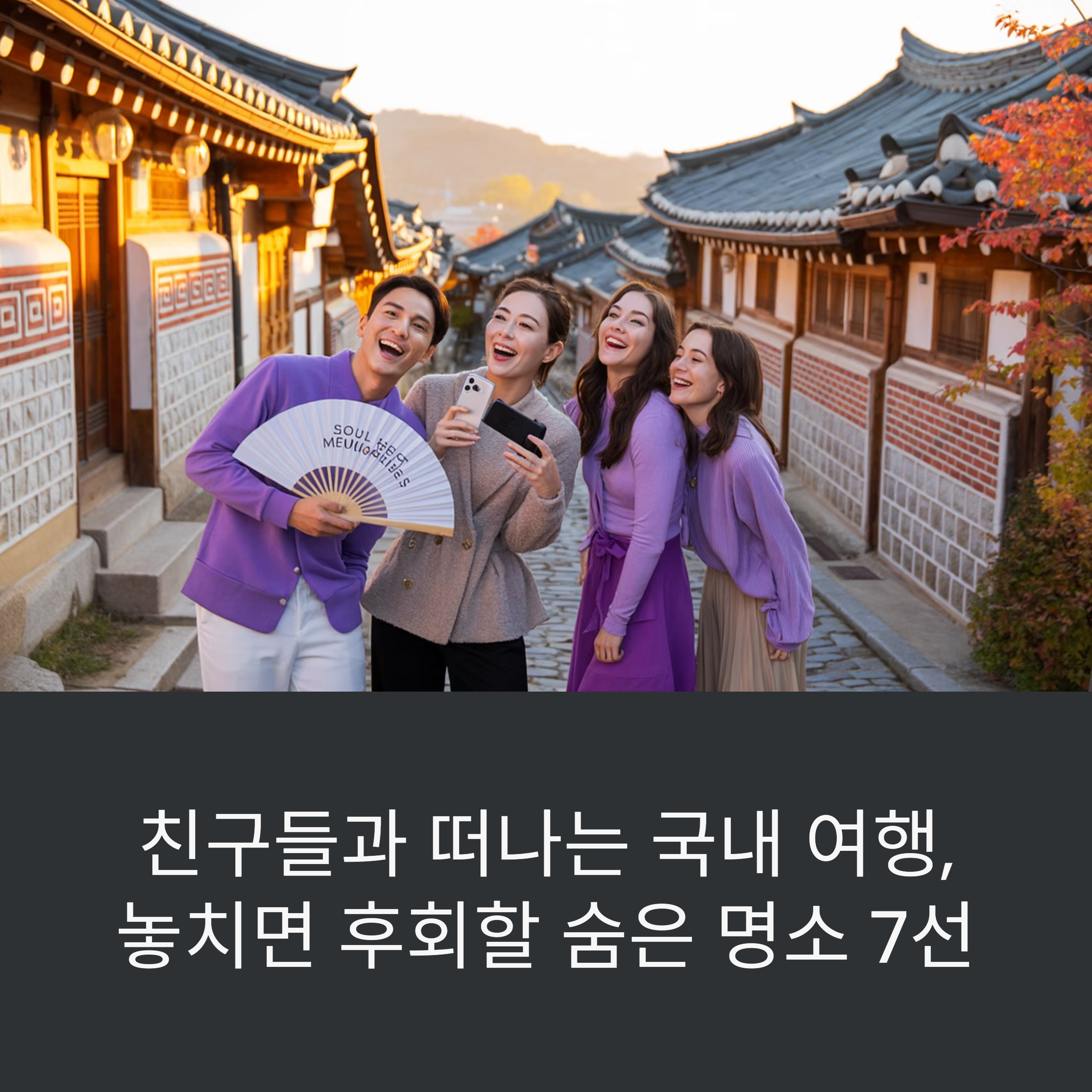 친구들과 떠나는 국내 여행