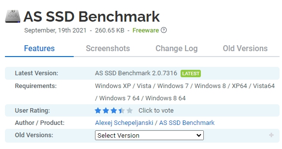 AS-SSD-Benchmark