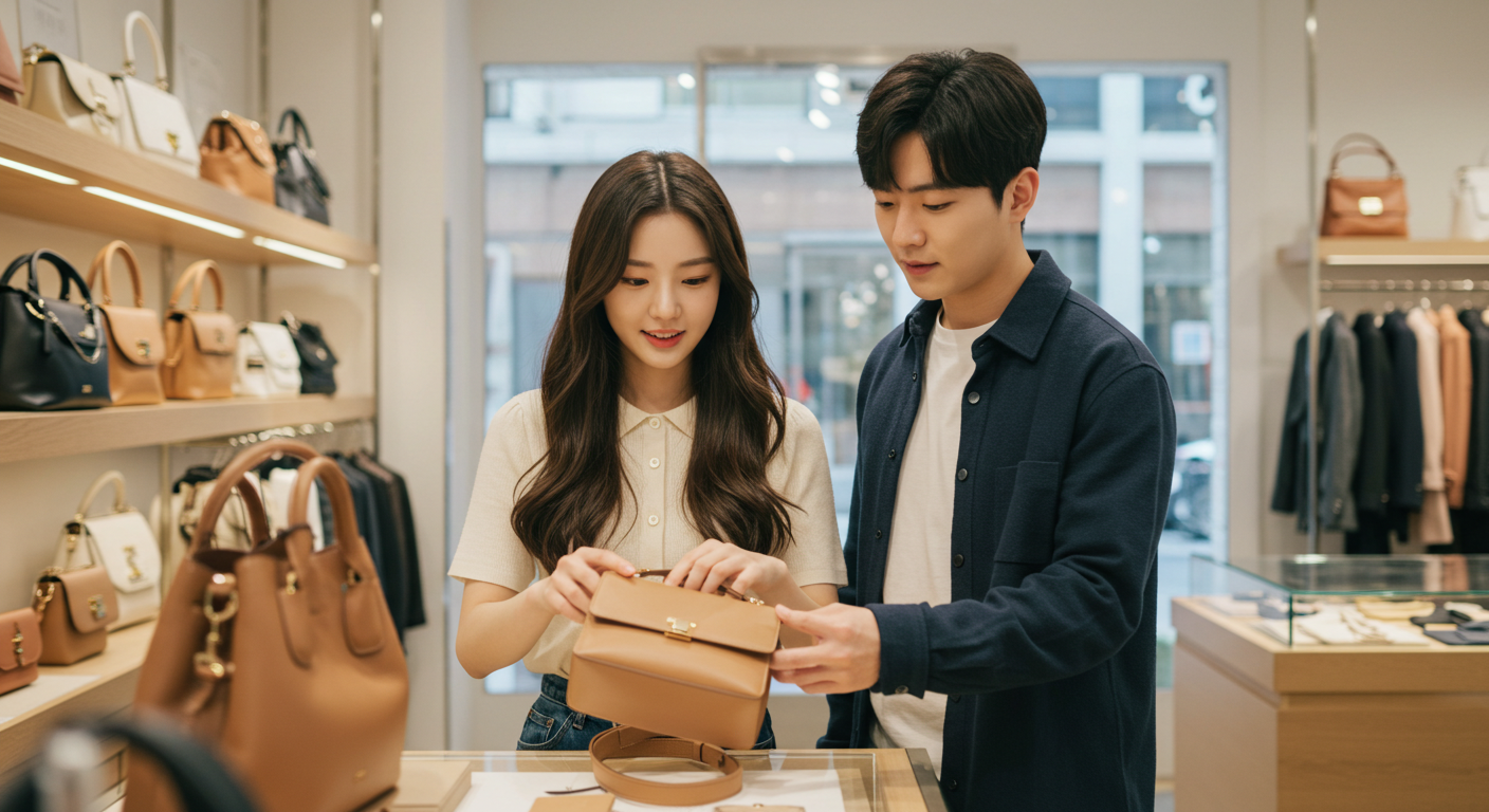 연령별 남성가방