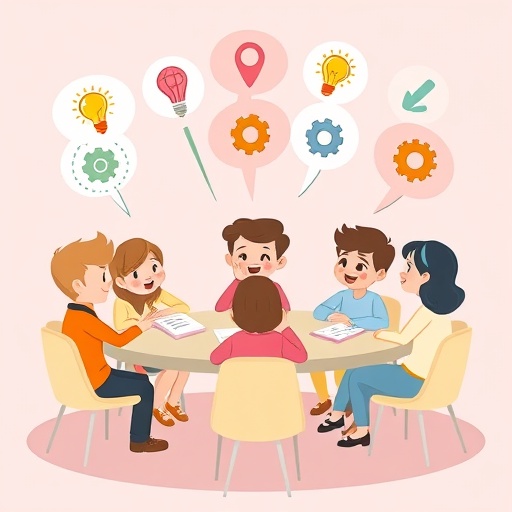 심리적 안전감을 가지고 회의하는 모습