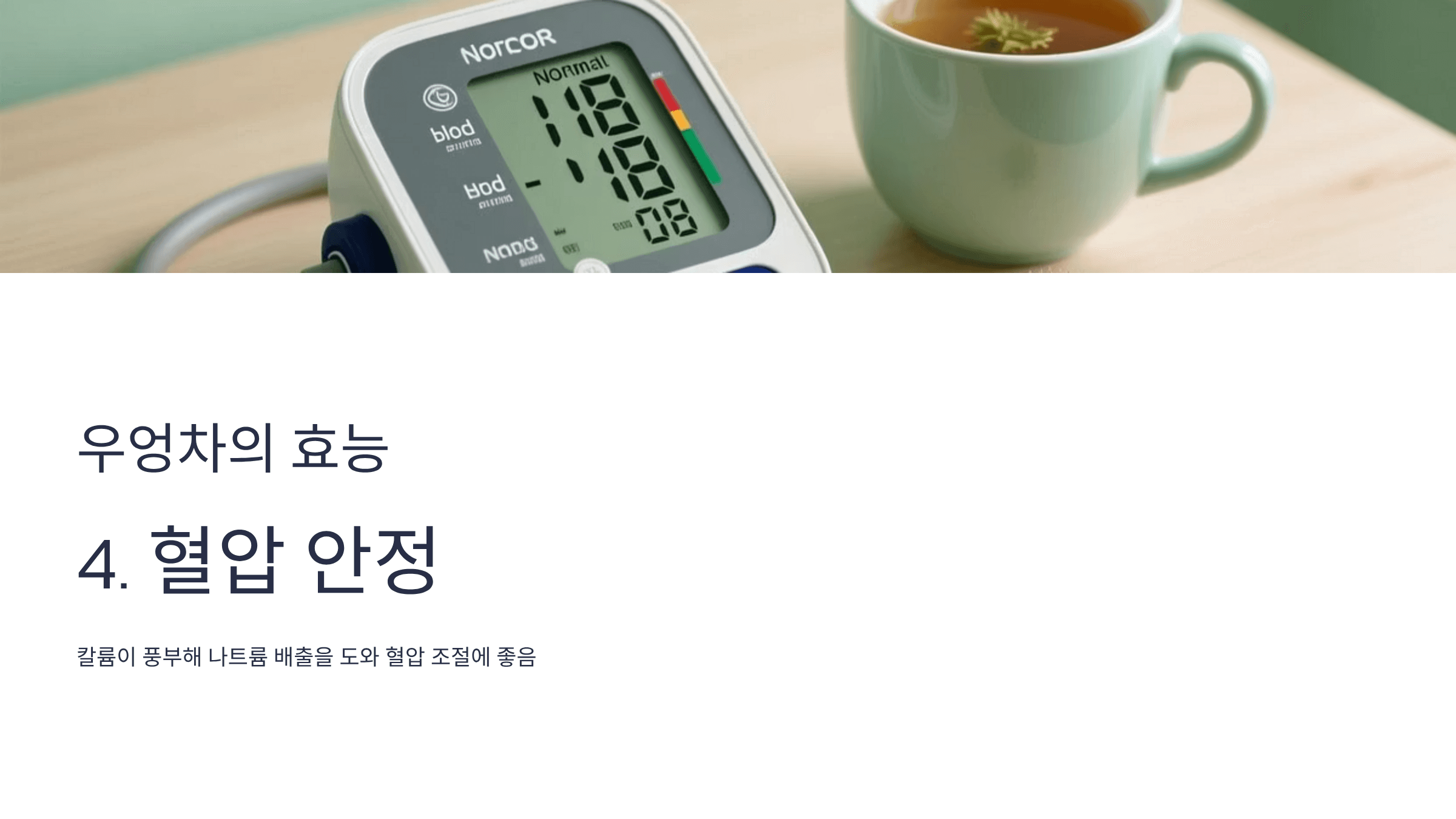우엉차 사진입니다.