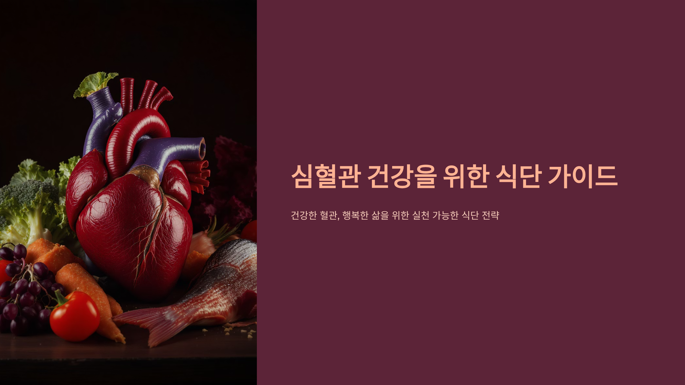 혈관 청소 음식으로 건강 지키기