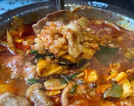 한우대창전골