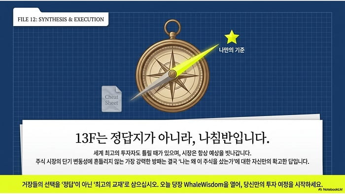 13F는 정답지가 아니라 나침반입니다