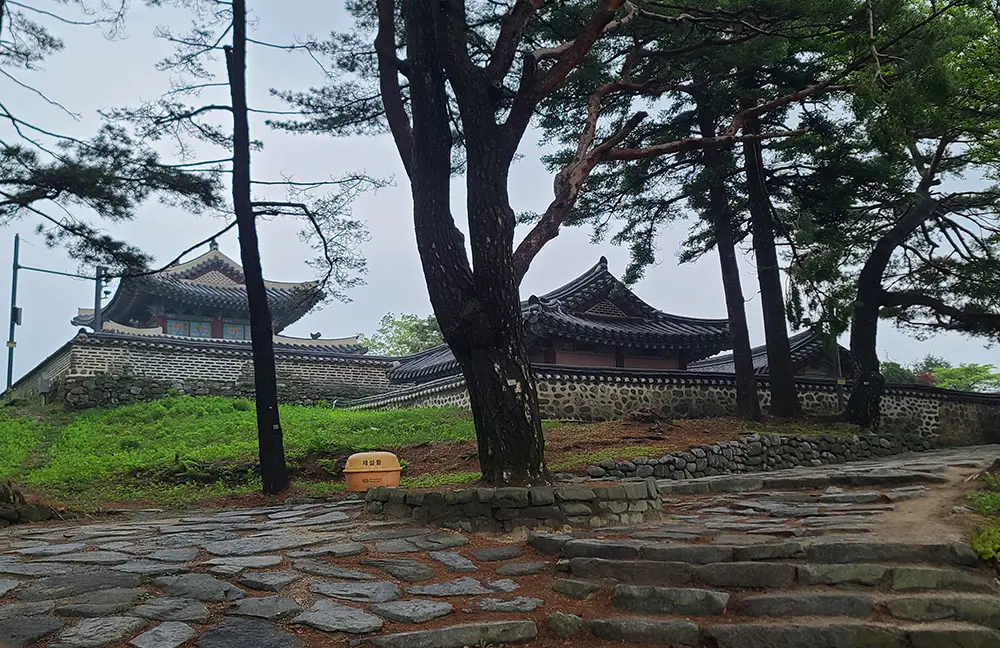 수어장대 전경