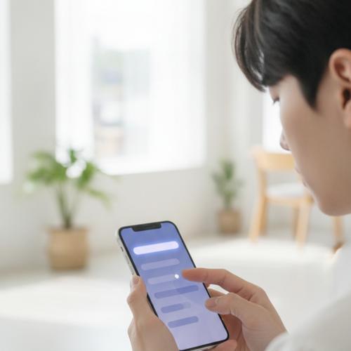 신청 화면
