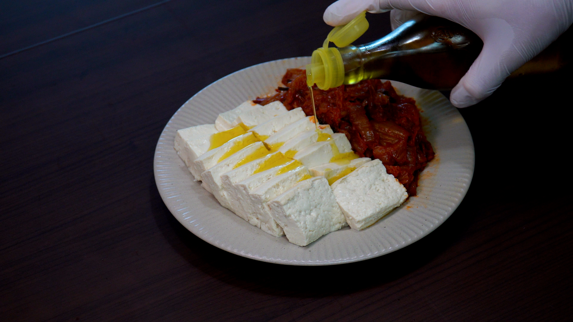 들기름과 통깨로 마무리하기