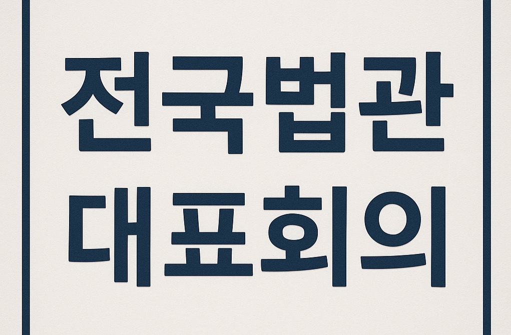 전국법관대표회의 임시회 소집: 사법 신뢰 훼손과 정치 개입 논의