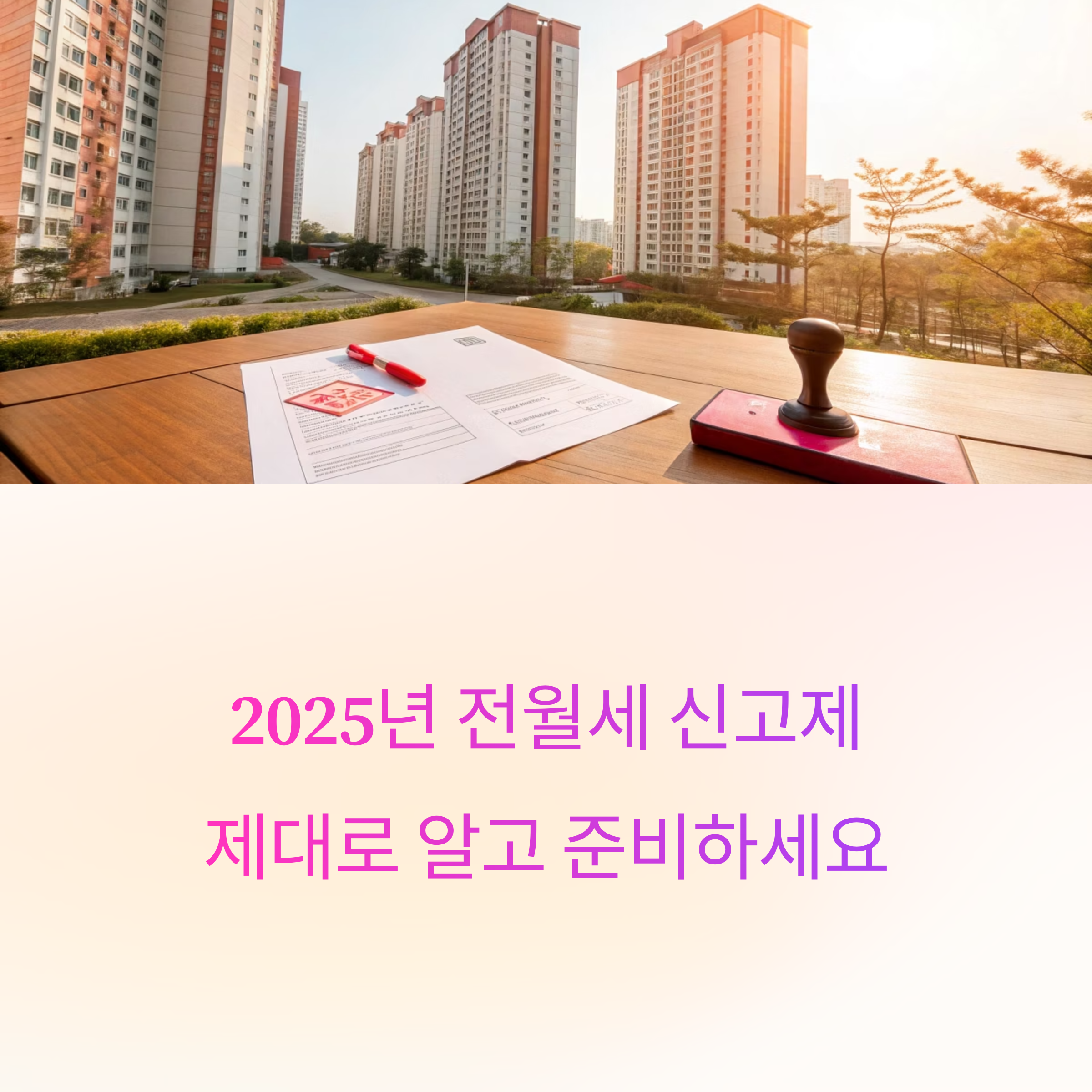 2025년 전월세 신고제