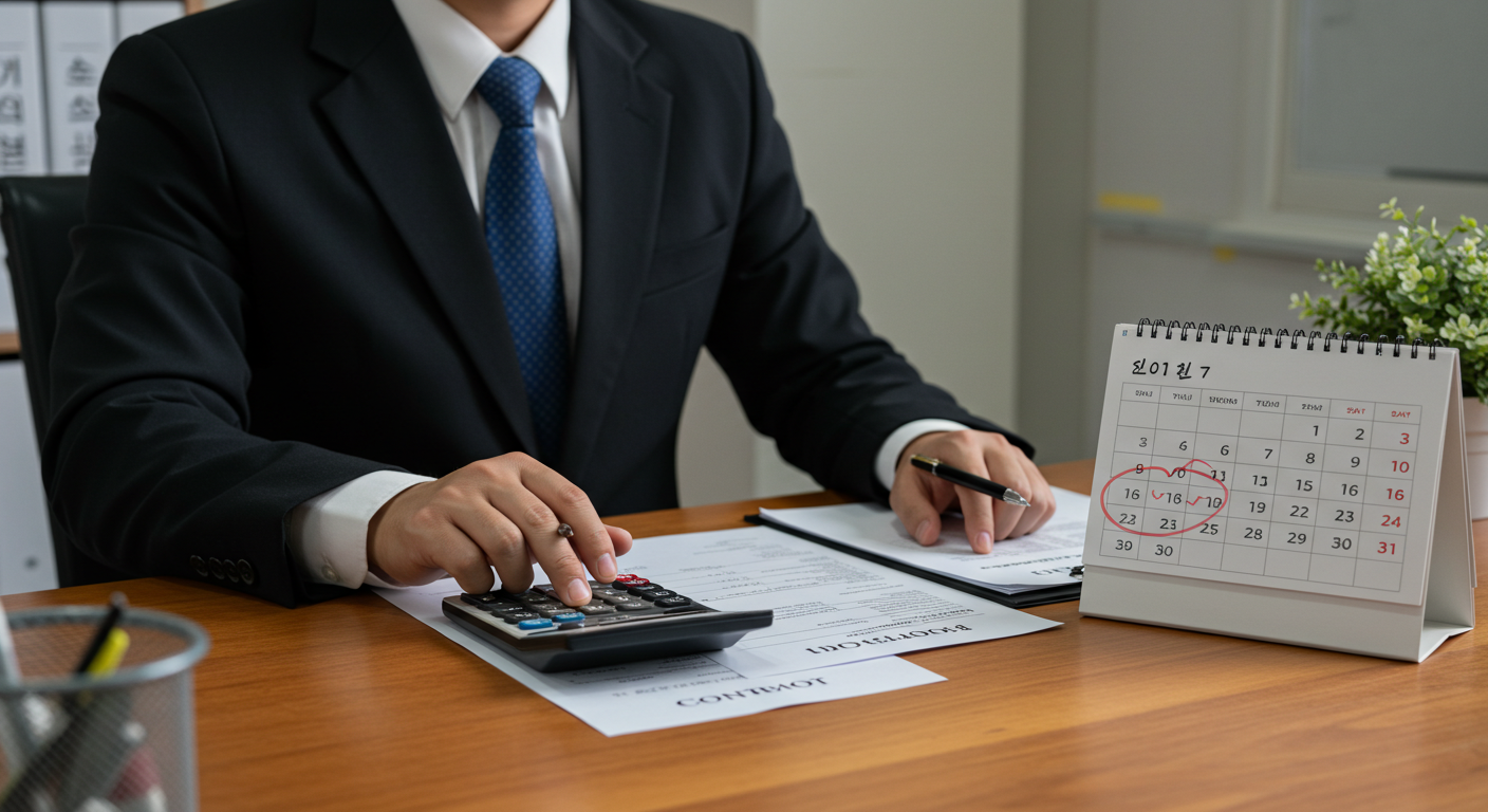 퇴직금 계산법, 퇴직금 공식, 평균임금 계산, 퇴직금 예시, 퇴직금 중간정산, 근속연수, 퇴직준비, 퇴직 전 확인사항, 퇴직금 체크리스트, 근로자 퇴직금