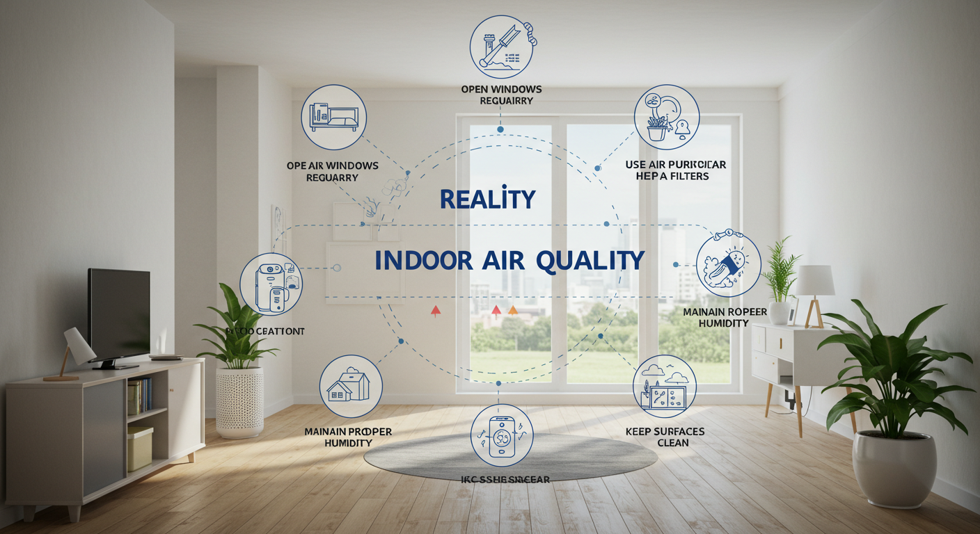 미세먼지 많은 날, 창문 열어도 괜찮을까?