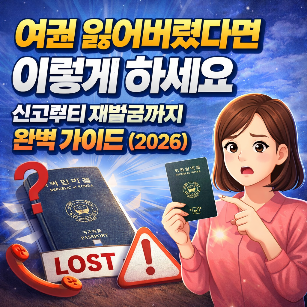 여권분실신고 하러 가기