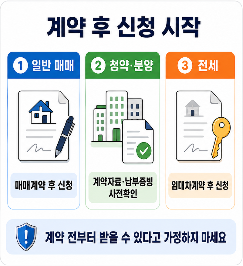 퇴직연금 주택구입 중도인출 일반매매 청약 전세 계약금 신청시점 비교