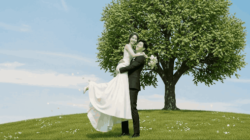 Veo2 사람으로 움직임 테스트