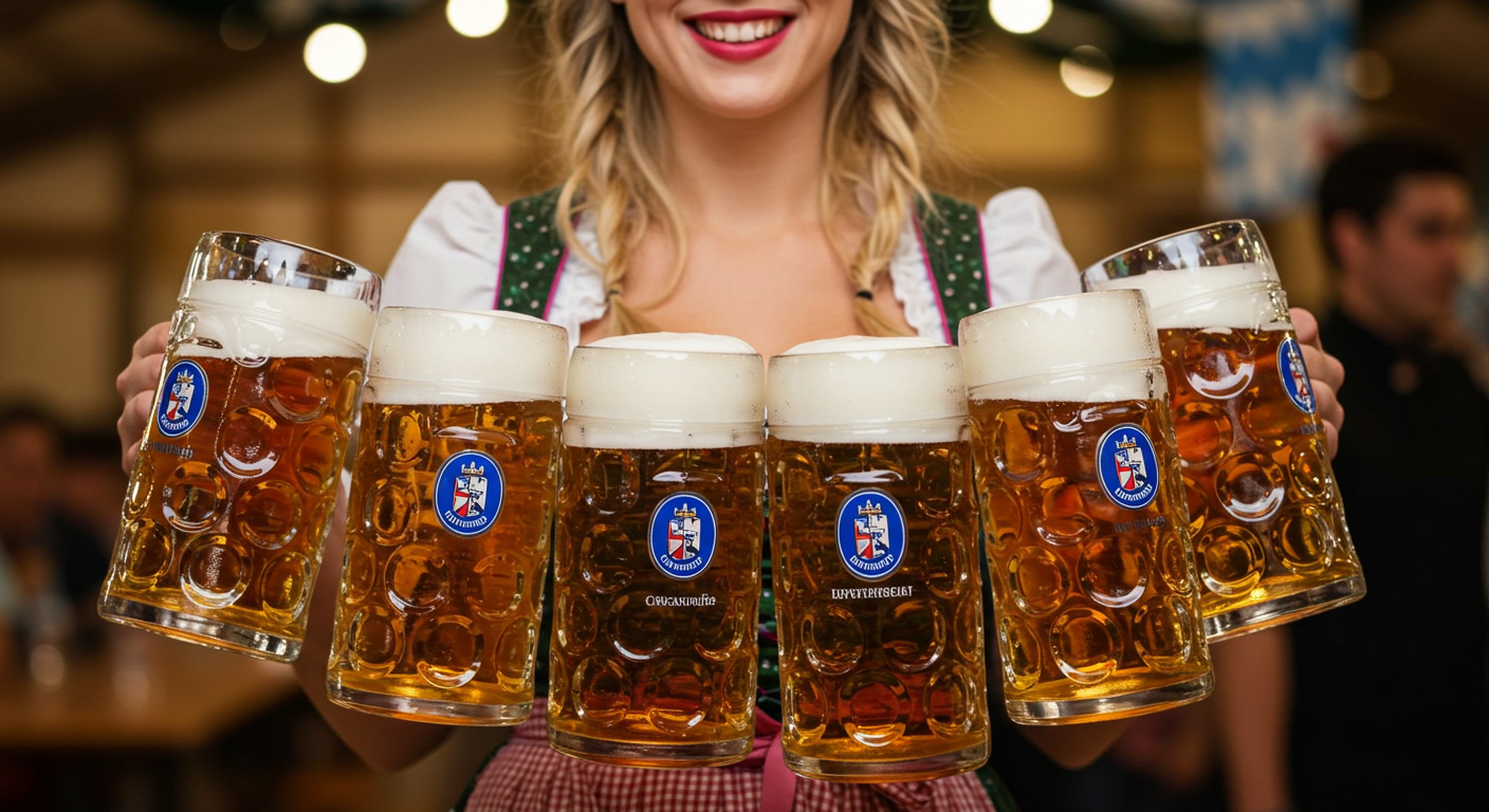 독일 맥주 문화와 관련된 사진