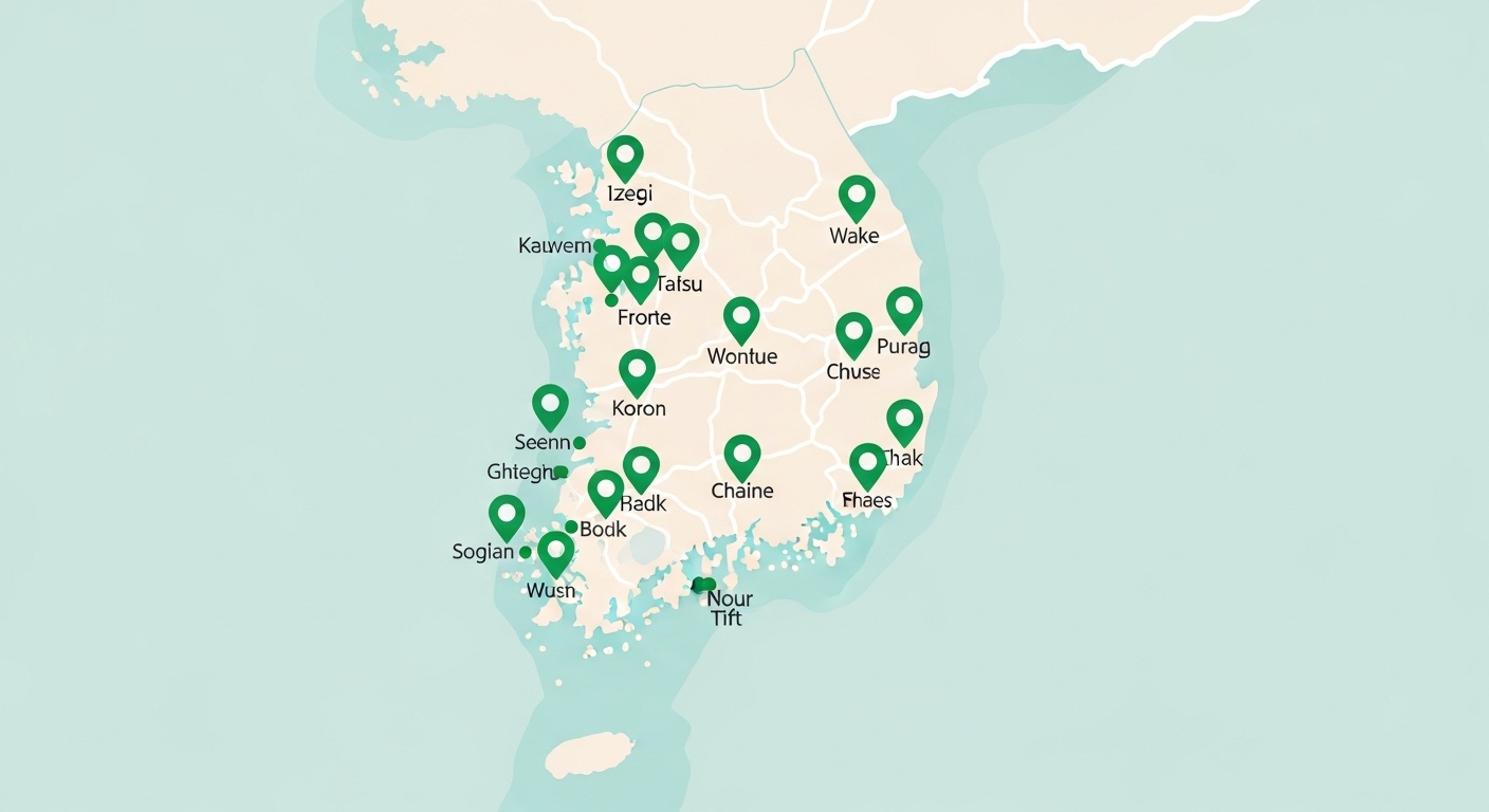 우리 동네 가맹점, Chak 앱으로 찾기