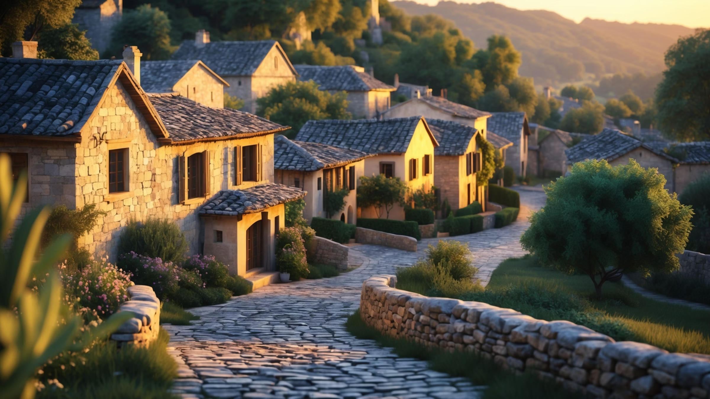 마을 여행의 매력과 기원