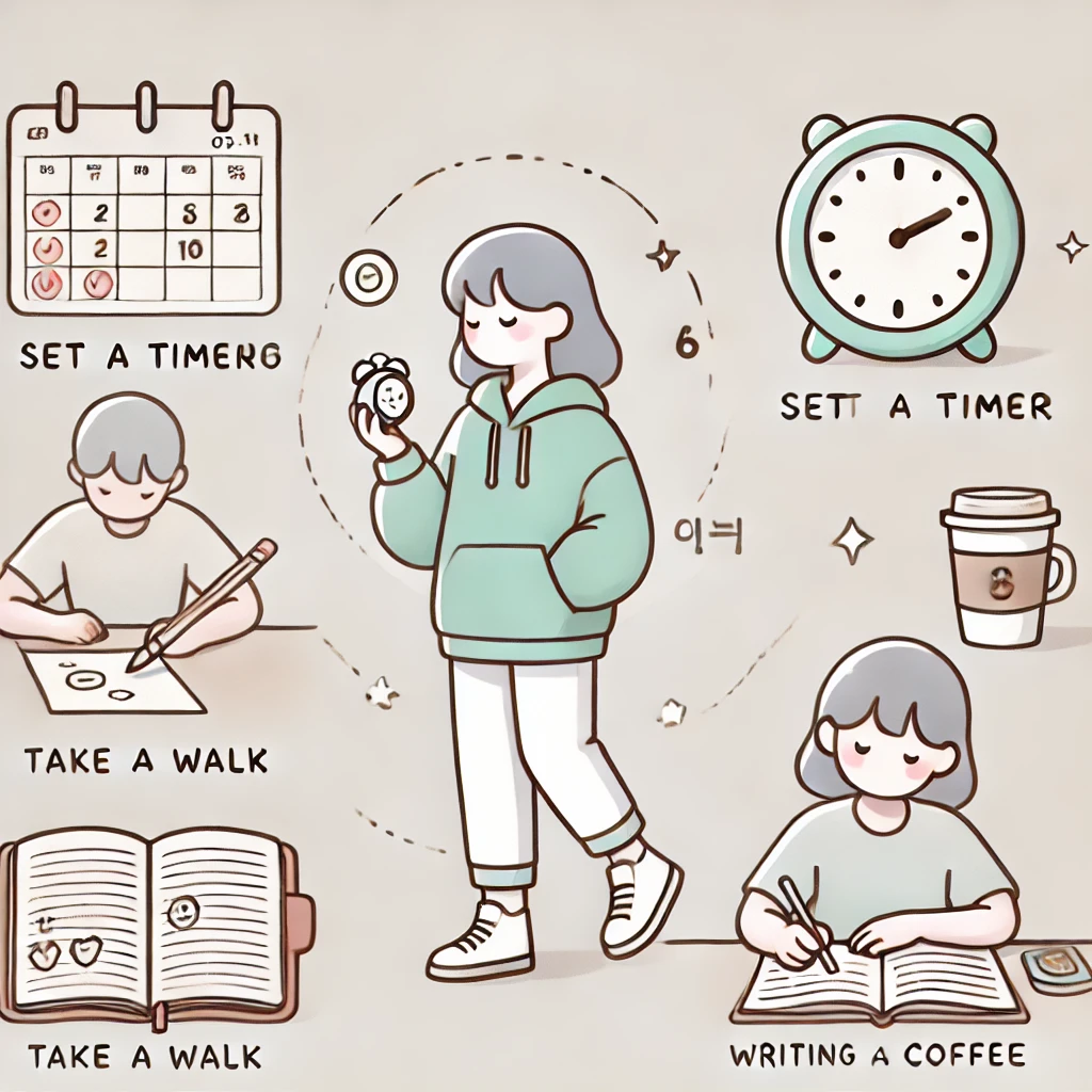 집중력이 떨어질 때 꺼내 쓰는 시간 관리 방법