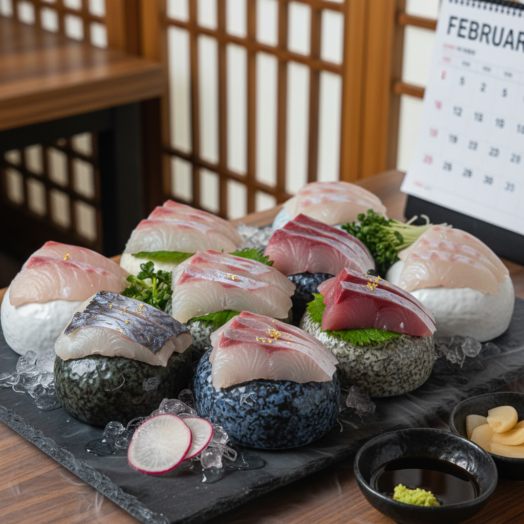 2월 제철 횟감
