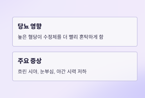 당뇨환자를 위한 백내장 수술 완벽 가이드!