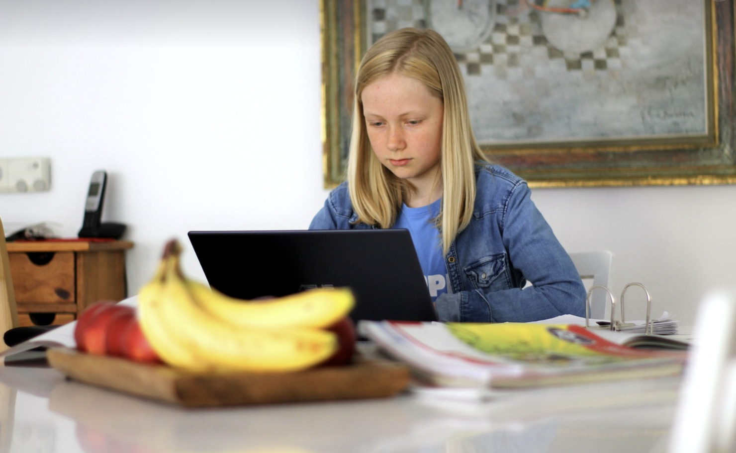 online school student