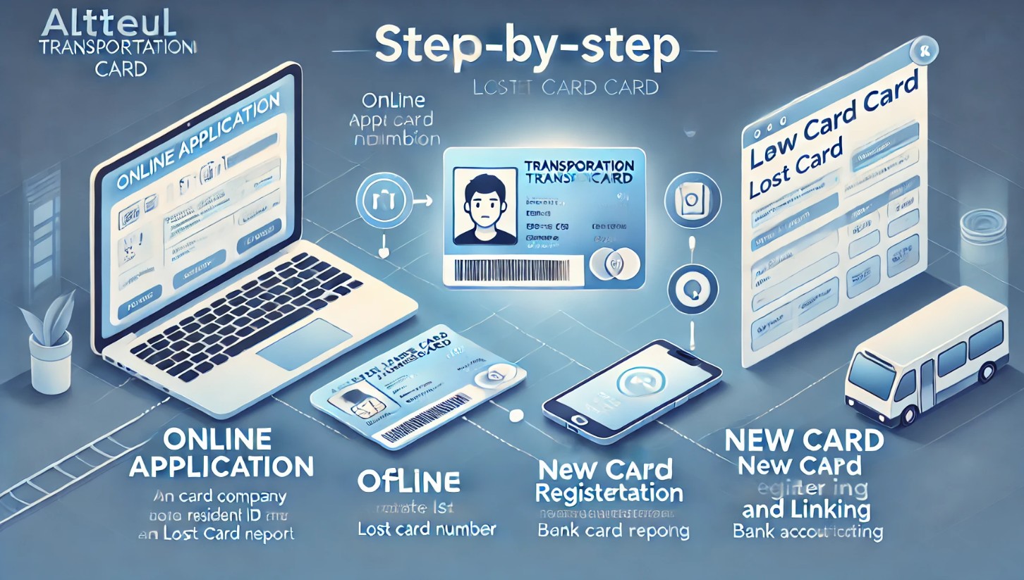 알뜰 교통카드 재발급 절차