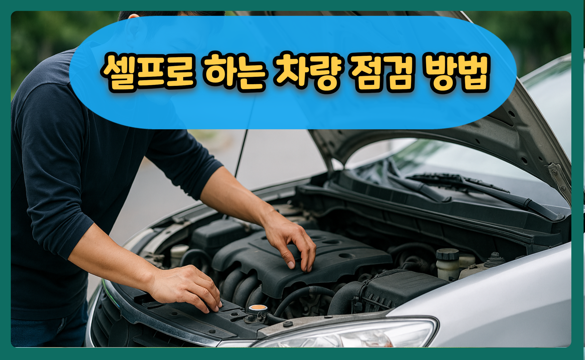 셀프로 하는 차량 점검 방법