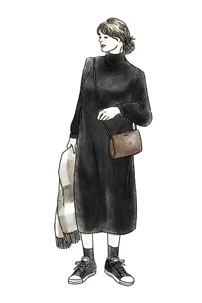 캐주얼 코디의 경우