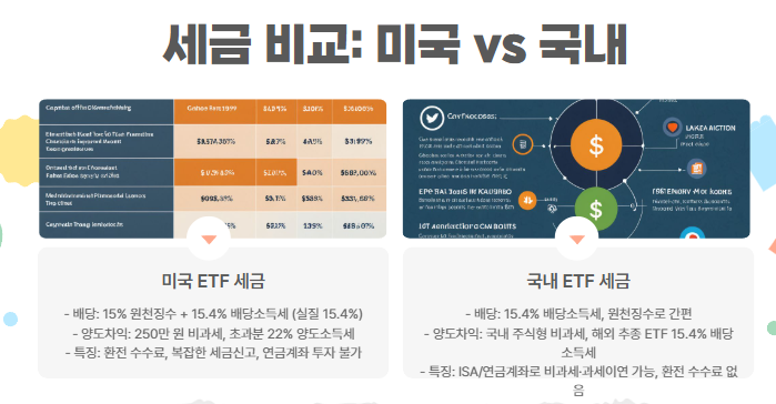 세금 비교: 미국 vs 국내