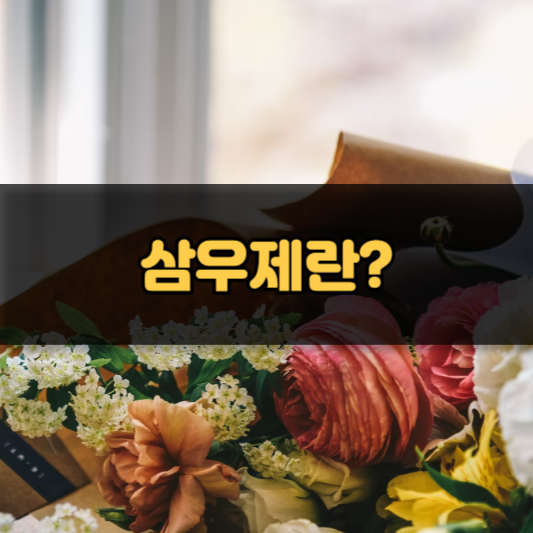 장례절차와 삼우제 수목장과 장례 비용에 대한 종합 가이드