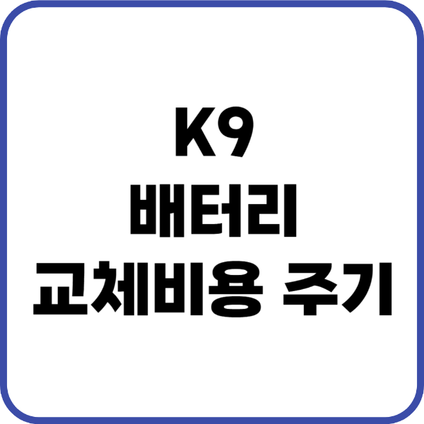 K9 배터리