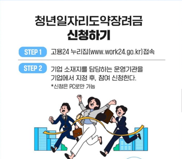 청년 일자리 도약 장려금 지원대상 신청방법 자세히 확인하기!